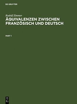 Äquivalenzen zwischen Französisch und Deutsch