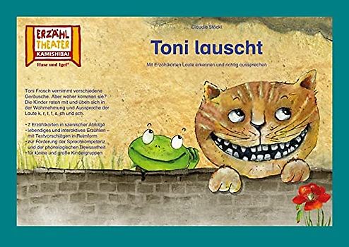 Toni lauscht / Kamishibai Bildkarten: 7 Bildkarten für das Erzähltheater