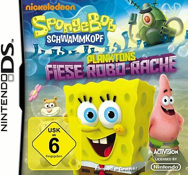 Spongebob Schwammkopf: Planktons Fiese Robo-Rache Nintendo DS