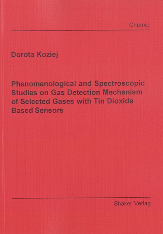 Phenomenological and Spectroscopic Studies on Gas Detection Mechanism of Selected Gases with Tin Dioxide Based Sensors