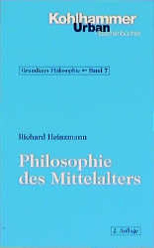 Philosophie des Mittelalters
