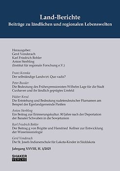 Land-Berichte. Beiträge zu ländlichen und regionalen Lebenswelten