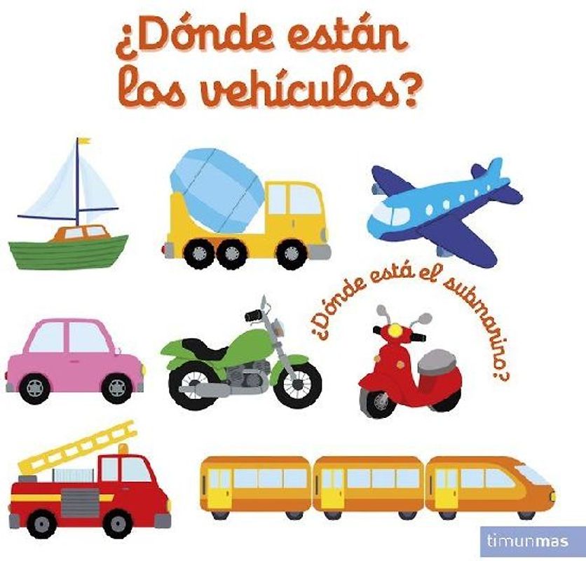 ¿Dónde están los vehículos?