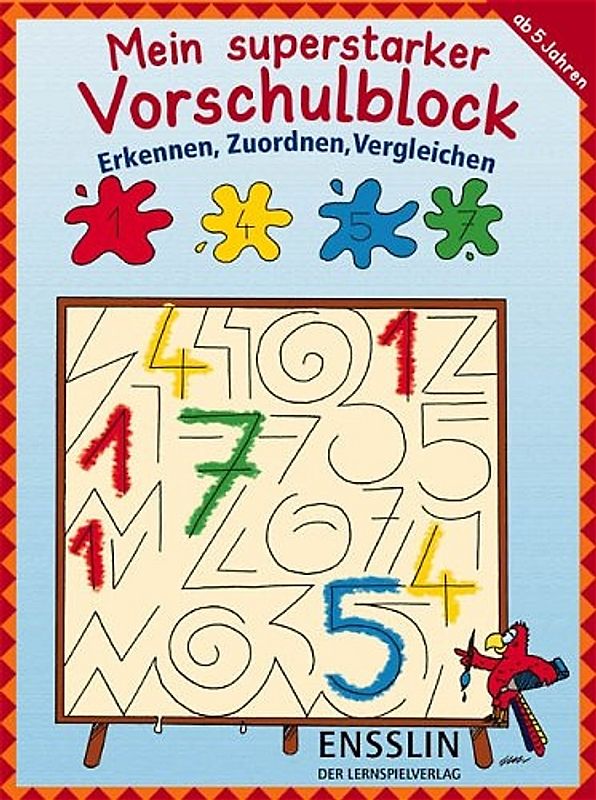 Mein superstarker Vorschulblock - Erkennen, Zuordnen, Vergleichen