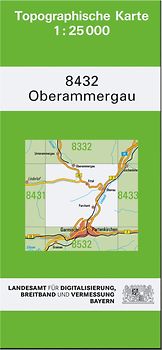 TK25 8432 Oberammergau