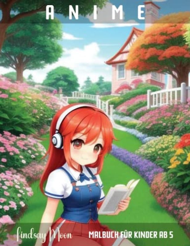 Anime: Malbuch für Kinder ab 5 | Kreative Strichzeichnungen für Kinder mit Anime-Motiven - perfekt für Fans japanischer Zeichentrickfilme | 50 ... und Jungen für Entspannung und Kreativität