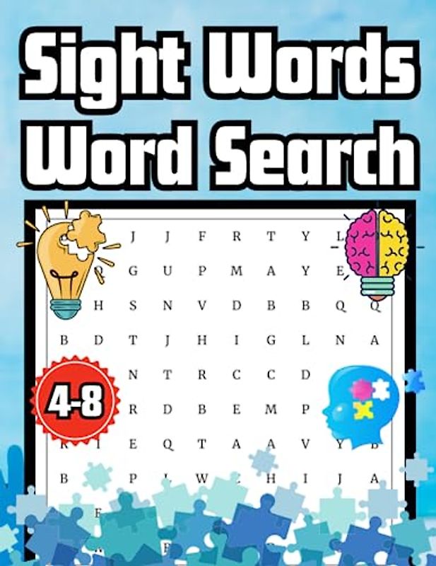 Sight Words Word Search Book For Kids Ages 4-8: Fun and Engaging Sight Words Word Search Book for Kids, Kids educational activities, Reading skills ... Sight words for kids, Fun educational games
