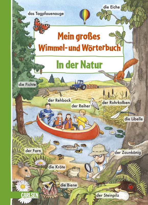 Mein großes Wimmel- und Wörterbuch: In der Natur