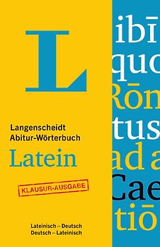 Langenscheidt Abitur-Wörterbuch Latein - Buch mit Online-Anbindung