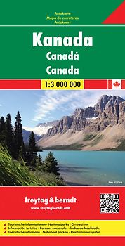 Kanada, Autokarte 1:3.000.000