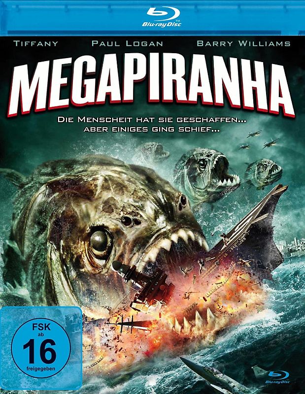 Megapiranha Blu-ray Disc