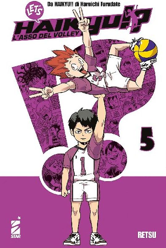 Let's haikyu!? L'asso del volley. Vol. 5