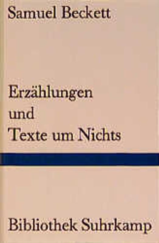 Erzählungen und Texte um Nichts