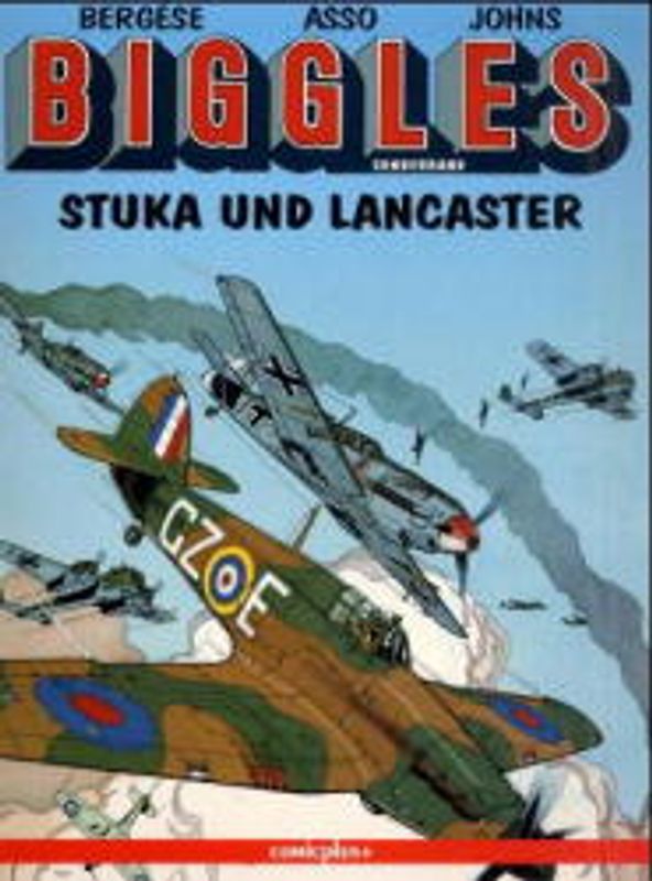 Biggles. Comic / Stuka und Lancaster