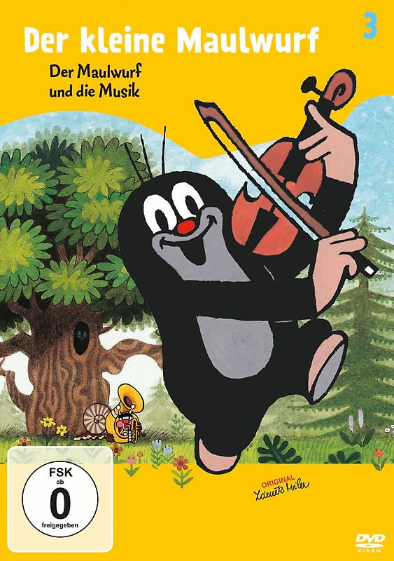Der kleine Maulwurf 3 - Der Maulwurf und die Musik DVD