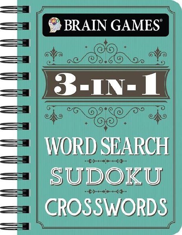 Brain Games - To Go - 3-In-1: Word Search, Sudoku, Crosswords