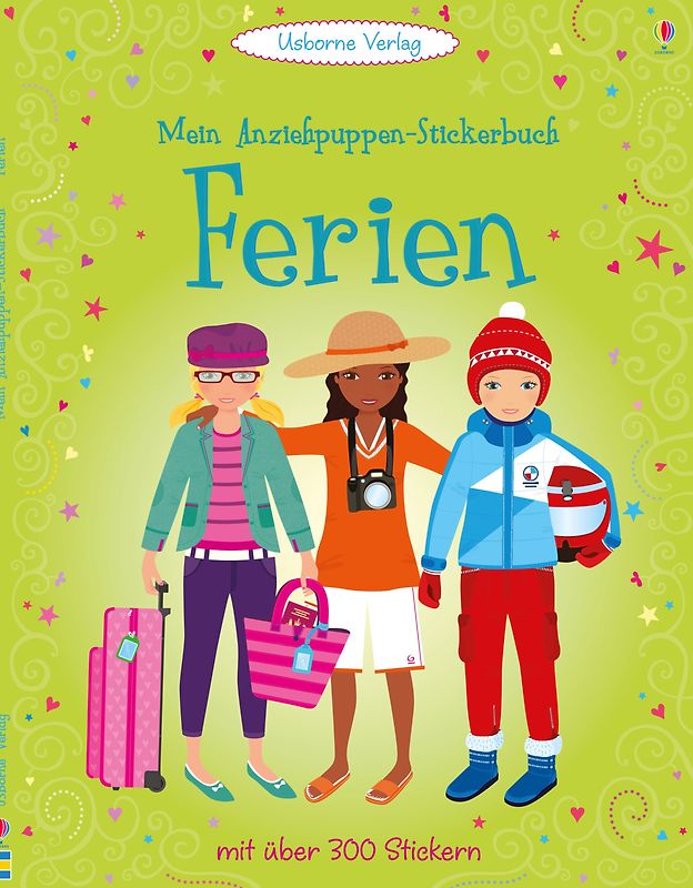 Mein Anziehpuppen-Stickerbuch: Ferien