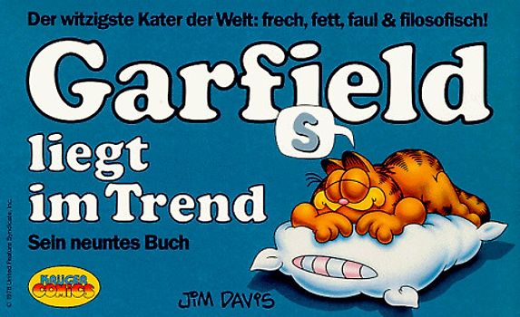 Garfield - Sein Buch / Garfield spielt sich auf. Neuntes Buch
