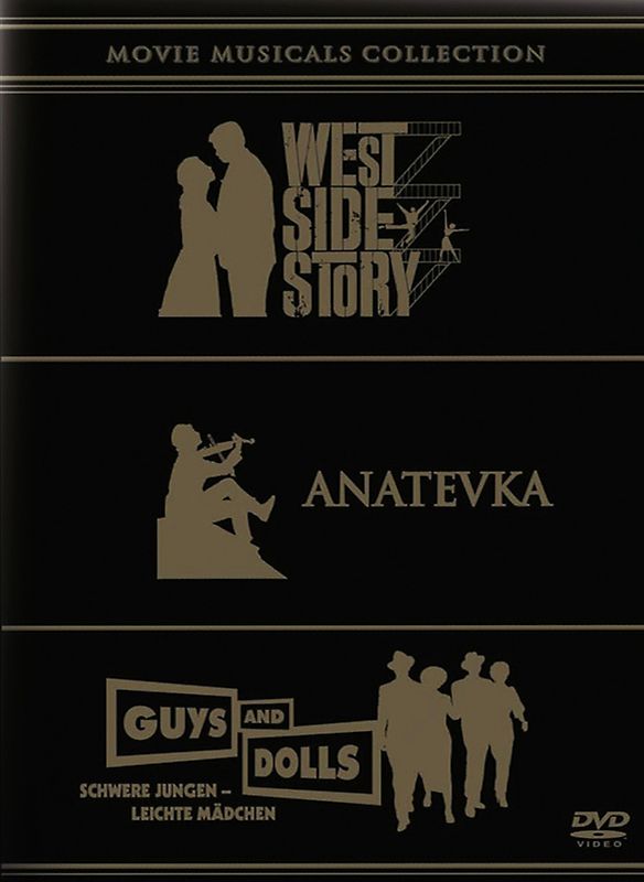 Movie Musicals Collection - West Side Story / Anatevka / Guys and Dolls (5 DVDs) DVD