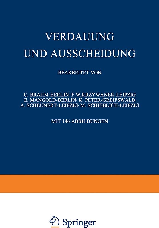 Verdauung und Ausscheidung