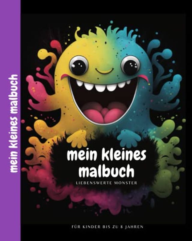 Monster Malbuch - Liebenswerte Monster: Mein Kleines Malbuch - Monster Ausmalbuch für Kinder