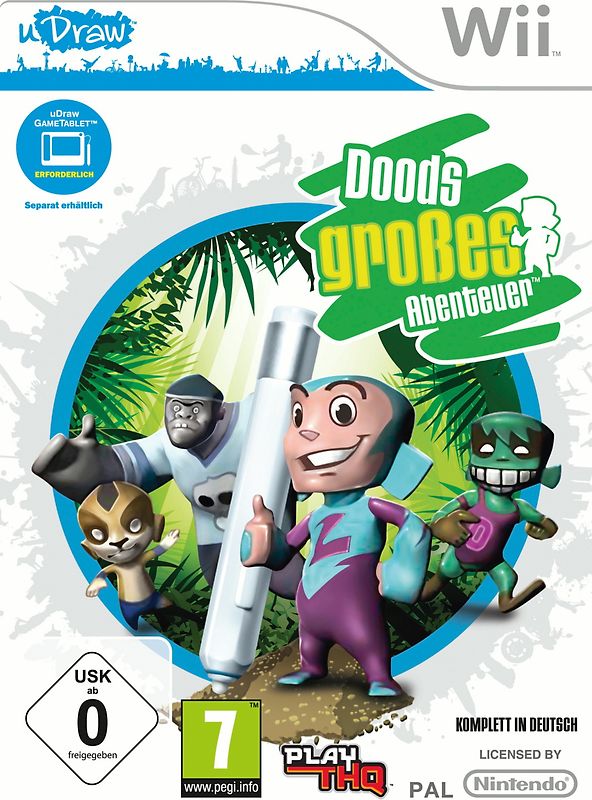Doods großes Abenteuer (für uDraw Game Tablet) Nintendo Wii
