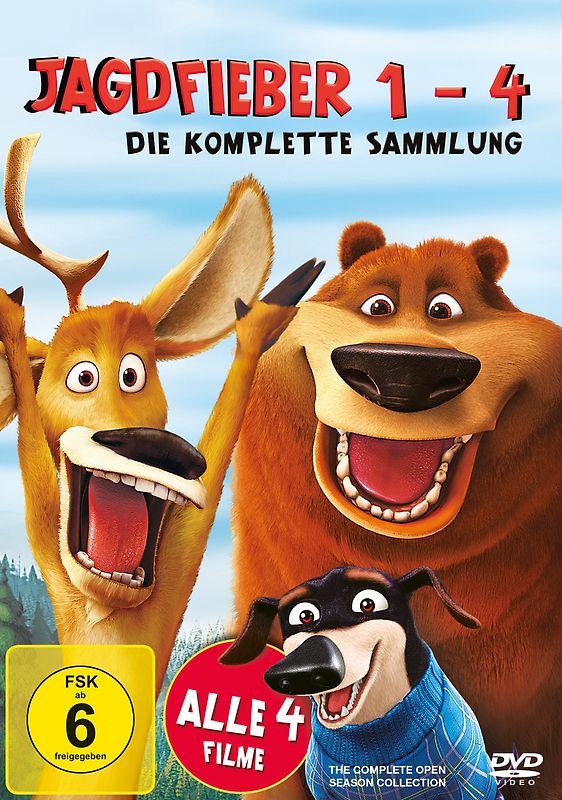 Jagdfieber 1-4 - Die komplette Sammlung [4 DVDs] DVD