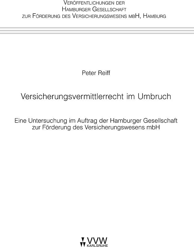 Versicherungsvermittlerrecht im Umbruch