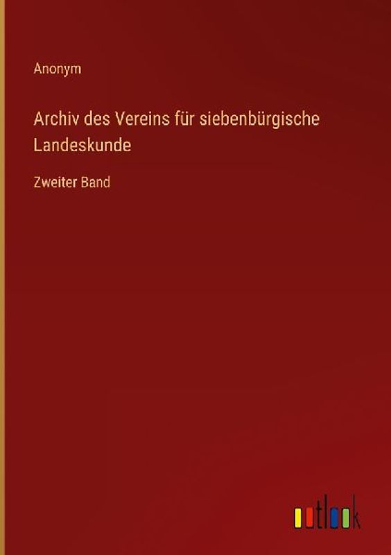 Archiv des Vereins für siebenbürgische Landeskunde