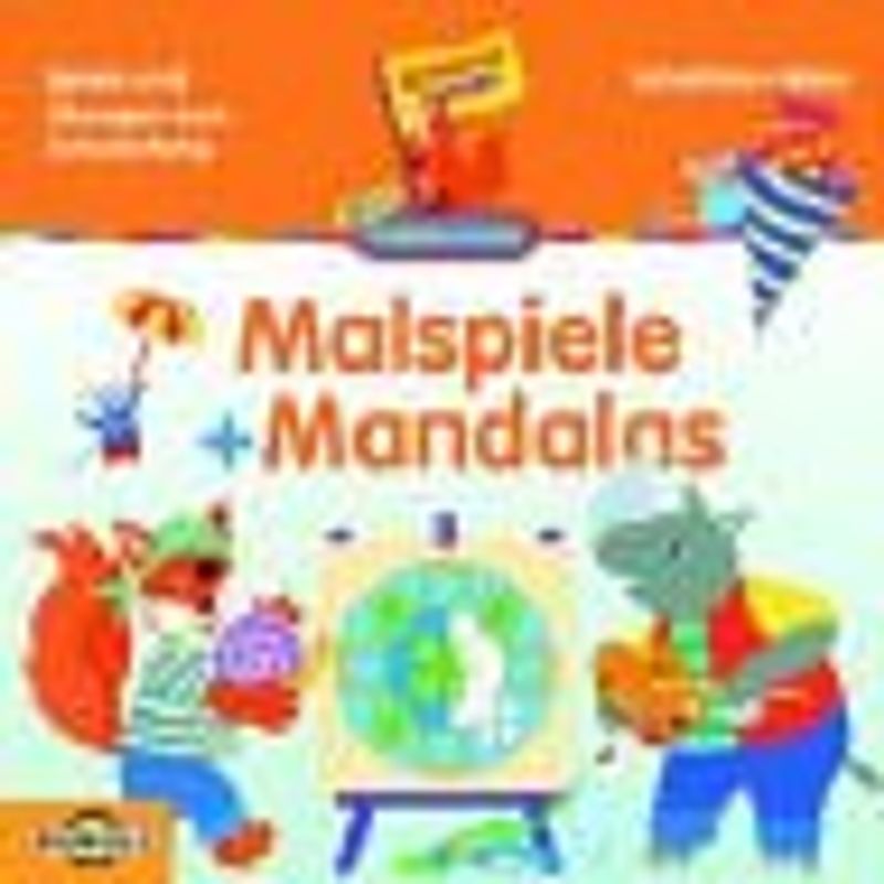 Schultüten-Minis - Malspiele und Mandalas