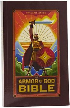 KJV Armor of God Bible, Softcover (Children's Bible, Red Letter, Comfort Print, Holy Bible): King James Version