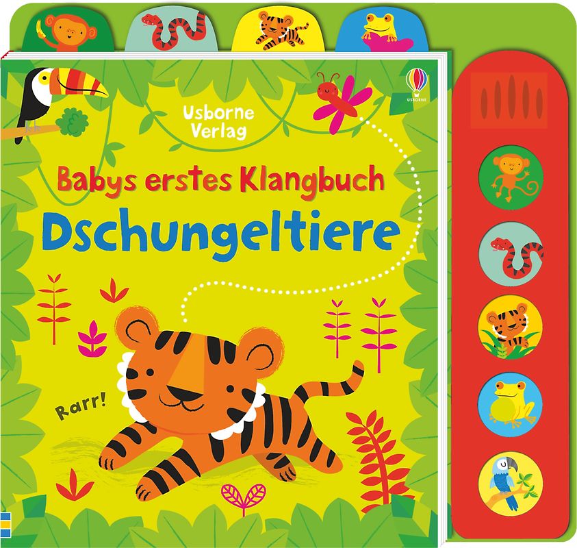 Babys erstes Klangbuch: Dschungeltiere