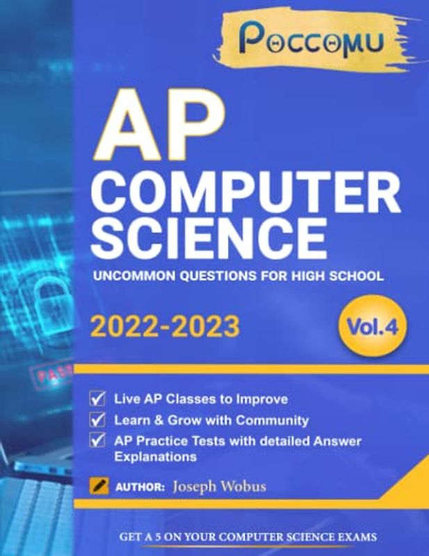 AP Computer Science Test Preparation Book Vol-04: Basic of JavaScript's Practice Questions + Answers With Explanation (AP Computer Science Test Preparation Series, Band 4)