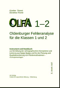 OLFA 1-2: Oldenburger Fehleranalyse für die Klassen 1 und 2.