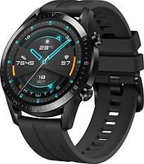 Huawei Watch GT 2 46 mm noir bracelet en silicone noir