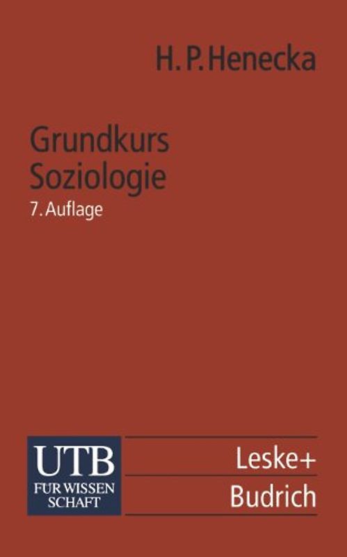 Grundkurs Soziologie