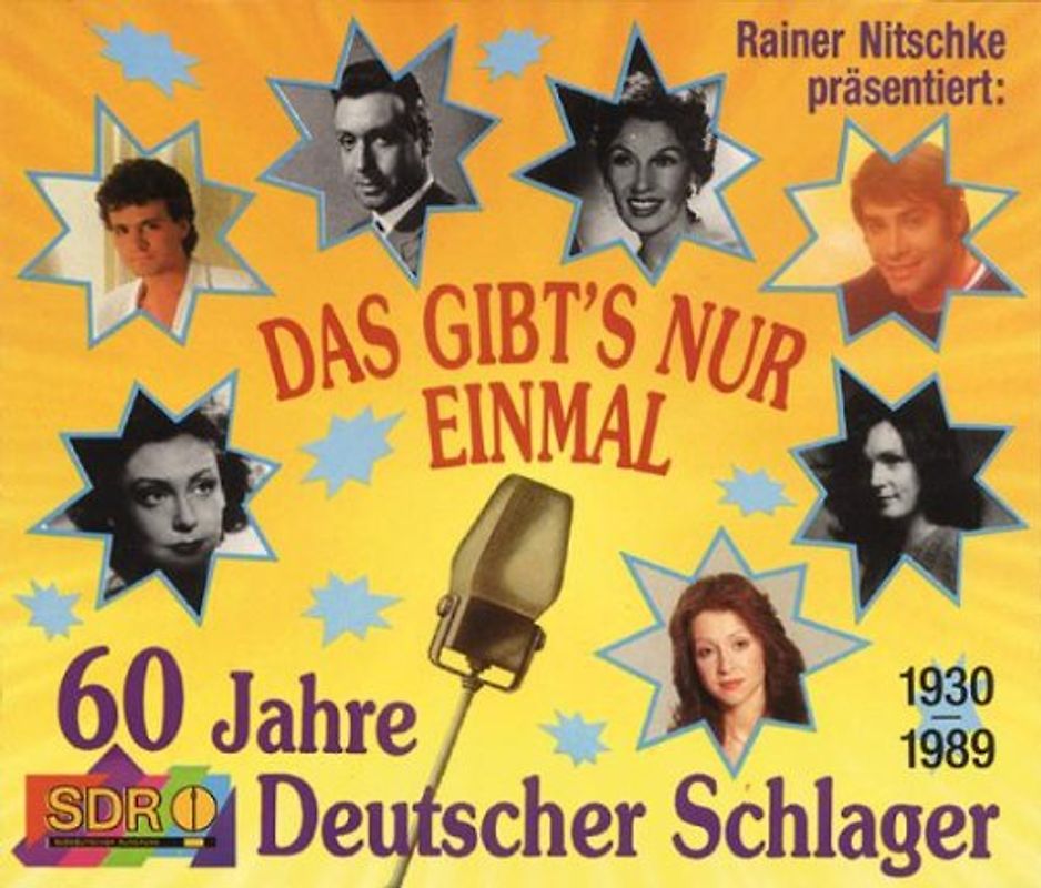Various - Das Gibt's Nur Einmal - 60 Jahre Deutscher Schlager 1930 - 1989