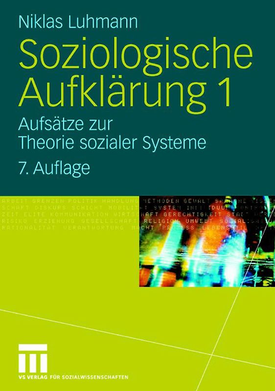 Soziologische Aufklärung 1