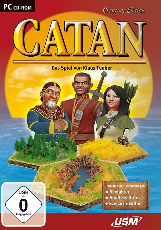 CATAN [Creators Edition inkl. Szenario Editor] PC Spiele