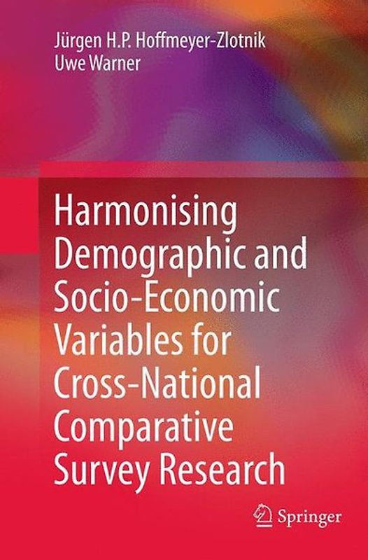 Harmonising Demographic and Socio-Economic Variables for Cross-National Comparative Survey Research