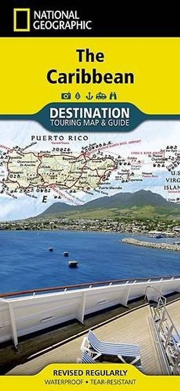 National Geographic - Destination Touring Map & Guide: The Caribbean [Landkarte]