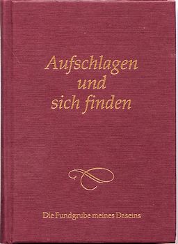 Aufschlagen und sich finden