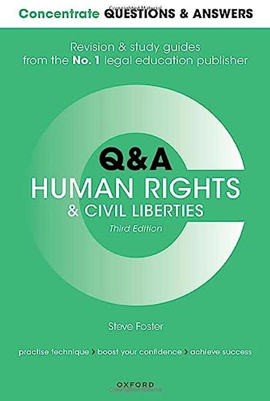 Concentrate Questions and Answers Human Rights and Civil Liberties