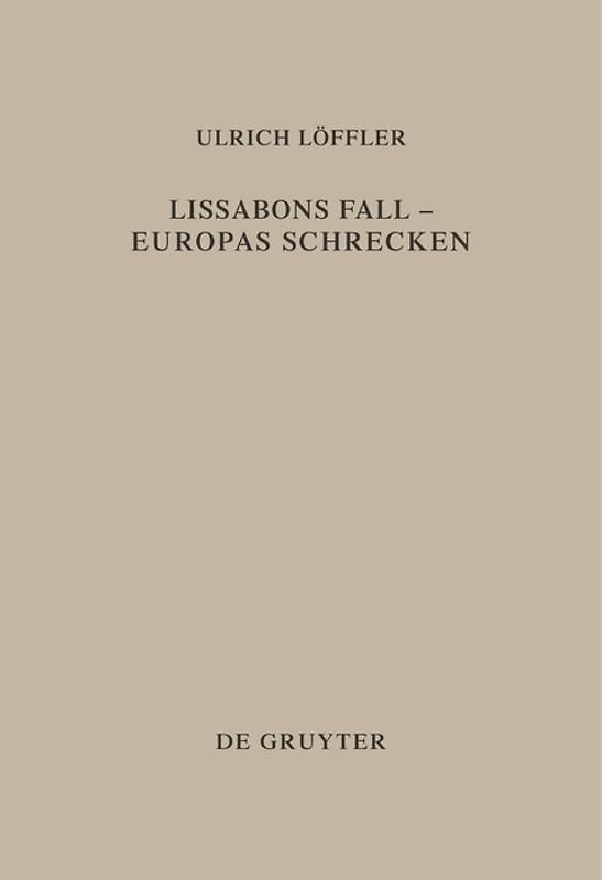 Lissabons Fall - Europas Schrecken