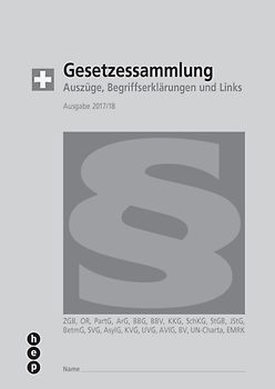 Gesetzessammlung 2017/18 (Ausgabe A5)