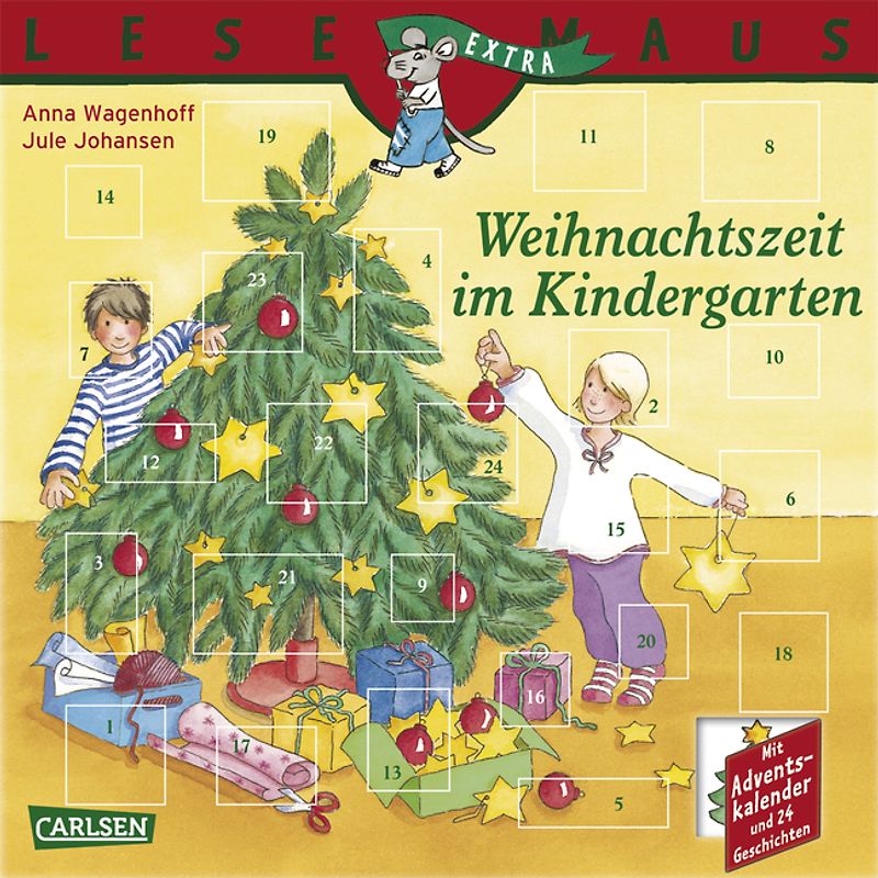 LESEMAUS, Band 124: Weihnachtszeit im Kindergarten