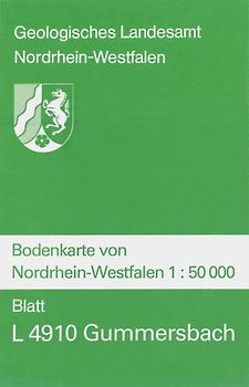 Bodenkarten von Nordrhein-Westfalen 1:50000 / Gummersbach