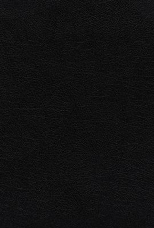 Kjv, Thompson Chain-Reference Bible, European Bonded Leather, Black, Red Letter, Thumb Indexed, Comfort Print