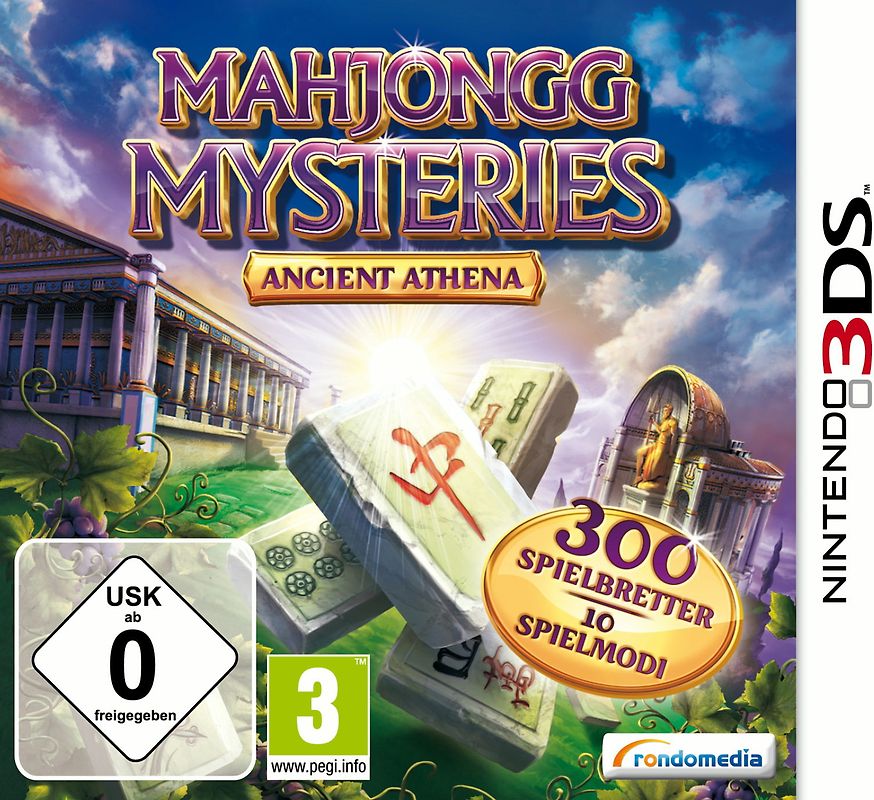 Mahjongg Mysteries - Ancient Athena 3D Nintendo 3DS