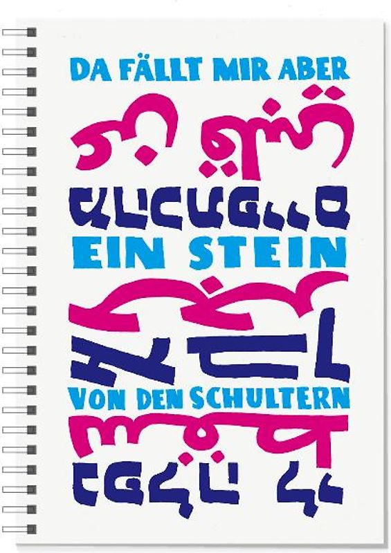 "Da fällt mir aber ein Stein von den Schultern"